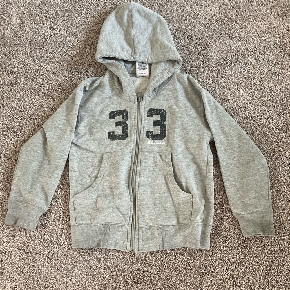Champions zip up hoodie sweatshirt